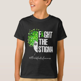 Camiseta Luta Contra O Presente De Sensibilização Para A Sa