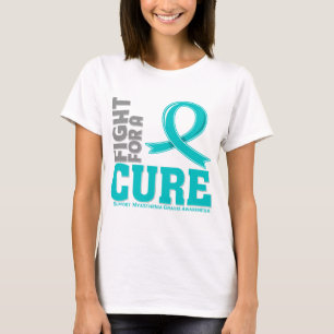Camiseta Luta de Gravis da miastenia para uma cura