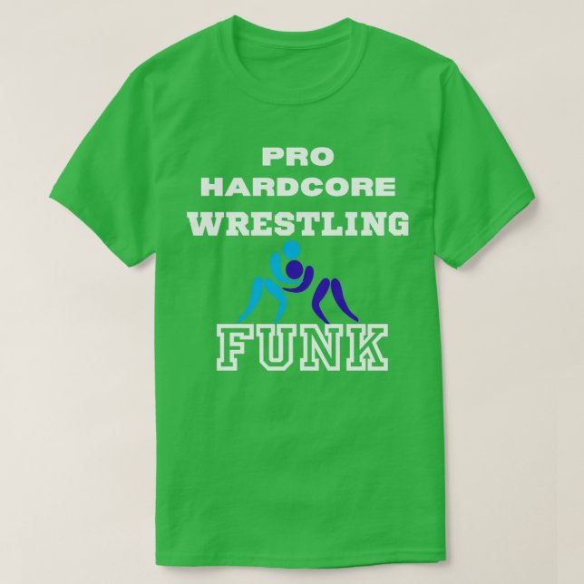 Camiseta Luta de hardware Pro Terry Funk (Frente do Design)