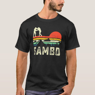 Camiseta Luta de Sambo judo Artes marciais