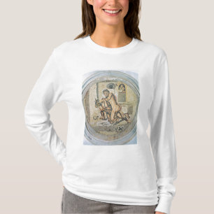 Camiseta Luta de Theseus com o Minotaur