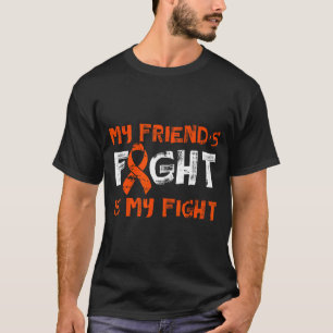 Camiseta Luta do amigo contra o câncer no sangue leucemia