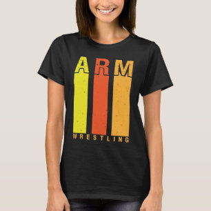 Camiseta Luta do braço de luta contra a afronta