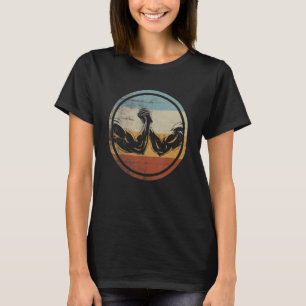 Camiseta Luta do braço do braço de ferro retrorreflector
