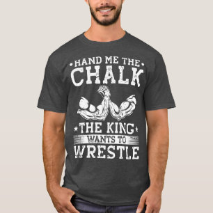 Camiseta Luta do braço King USA Flag Arm Wrestle