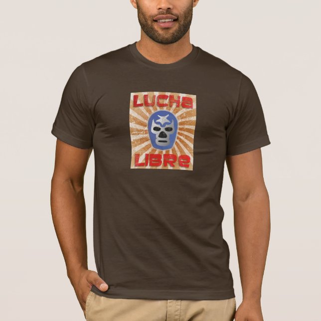 Camiseta Luta do mexicano de Lucha Libre (Frente)