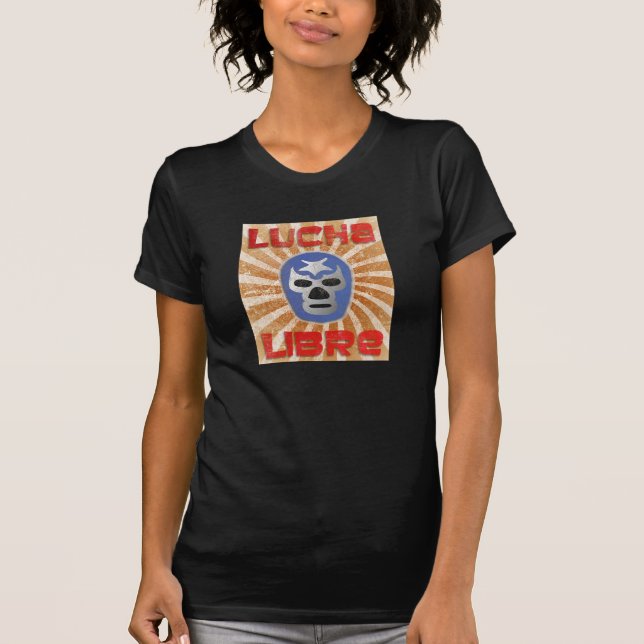 Camiseta Luta do mexicano de Lucha Libre (Frente)