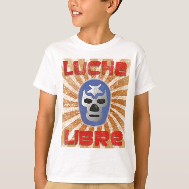 Camiseta Luta do mexicano de Lucha Libre (Frente)