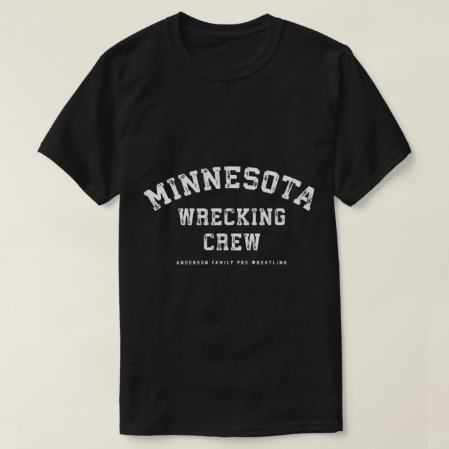 Camiseta Luta do pessoal de naufrágio do Minnesota (Frente do Design)