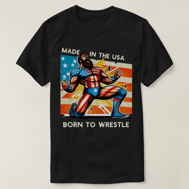 Camiseta LUTA dos EUA (Frente do Design)