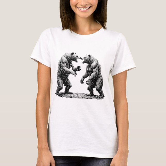 Camiseta luta dos ursos (Frente)
