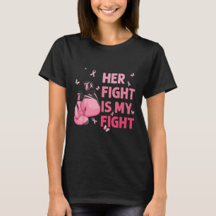 Camiseta Luta É A Minha Luta Contra A Consciência Do Cancer