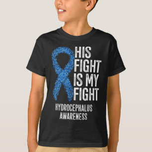 Camiseta Luta É A Minha Luta Contra A Hidrocefalia Sensibil