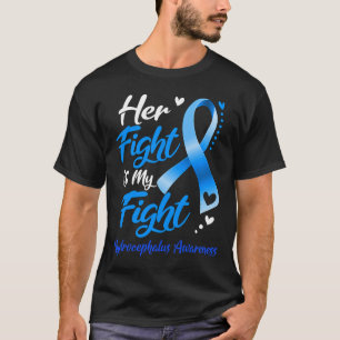 Camiseta Luta É Minha Fita De Sensibilização Para Hidrocefa