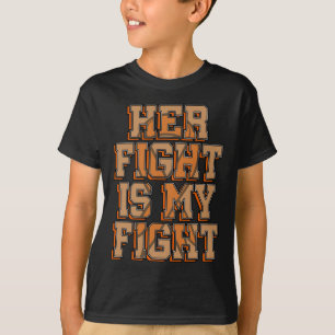Camiseta Luta É Minha Luta Contra A Leucemia De Canceres Sa