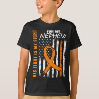 Camiseta Luta É Minha Luta Contra A Leucemia No Sobrinho, S