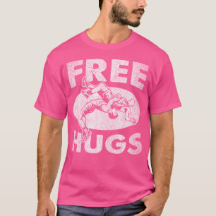 Camiseta Luta Engraçado Luta de Hugs Grátis