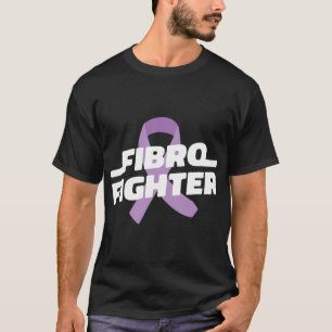 Camiseta Luta - Fibromialgia Sensibilização Roxo