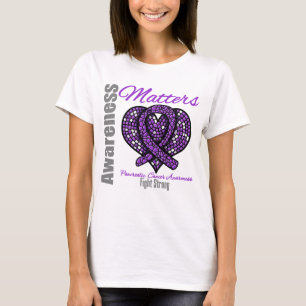 Camiseta Luta forte - câncer de pâncreas