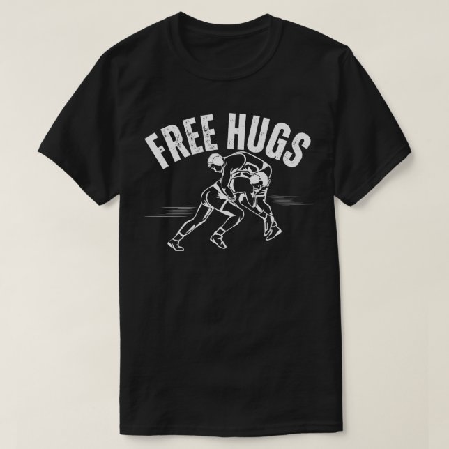 Camiseta Luta Free Hugs (Frente do Design)