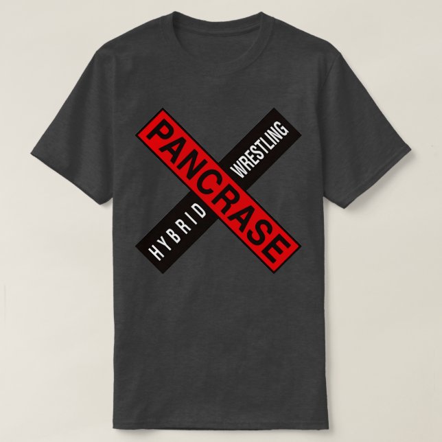 Camiseta Luta Híbrida da Pancrase (Frente do Design)