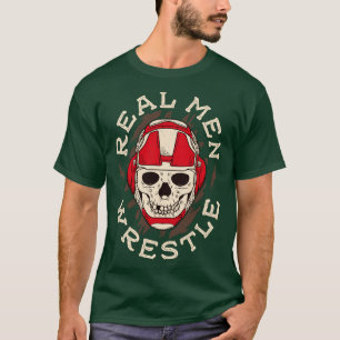 Camiseta Luta Homens Reais Lutam Humor Esportivo