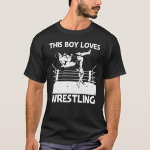 Camiseta Luta Legal Para Meninos Homens Lutador Luta