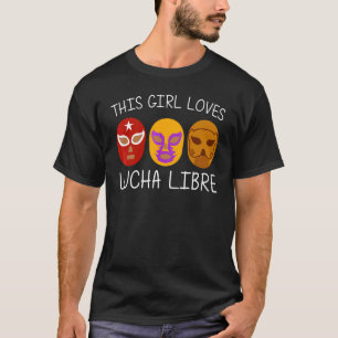 Camiseta Luta Livre Legal Para Meninas Crianças Luchador Me