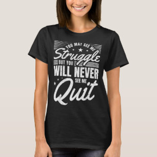 Camiseta Luta Motivacional de Treino I Frases de Academia L