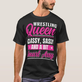 Camiseta Luta Mulher Engraçada Luta Wrestler