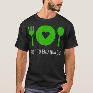 Camiseta Luta para acabar com a fome agora