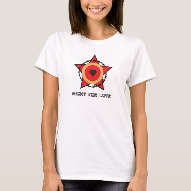 CAMISETA LUTA PARA O AMOR (Frente)