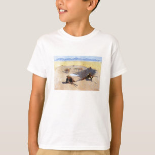 Camiseta Luta pelo Buraco d'Água Frederic Remington