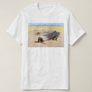 Camiseta Luta pelo Buraco d'Água Frederic Remington