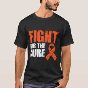 Camiseta Luta Pelo Cancer De Consciência Da Leucemia Cura S