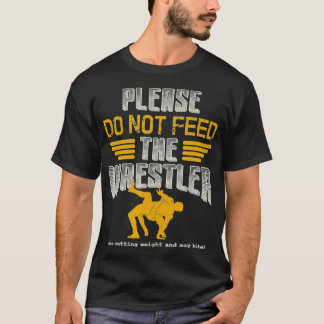 Camiseta Luta Por favor, não alimente o lutador