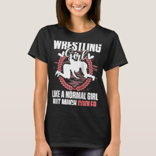 Camiseta Luta Wrestler Luta Girl como um Gi normal