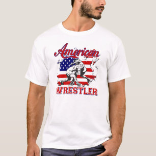 CAMISETA LUTADOR AMERICANO