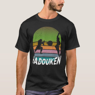 Camiseta lutador de 16 bits Retro HADOUKEN 5