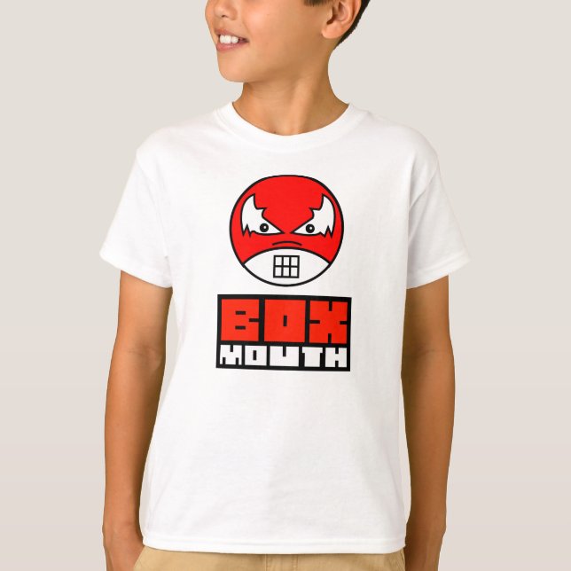 Camiseta Lutador de Boxmouth (Frente)