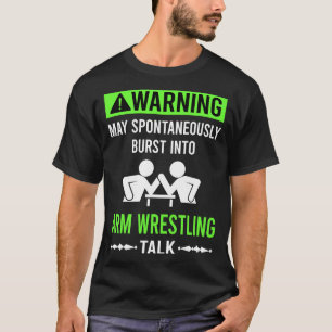 Camiseta Lutador de Braço Lutador de Braço