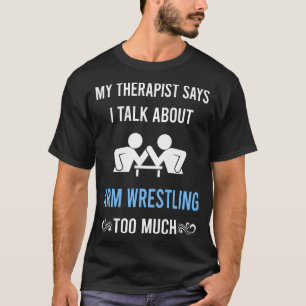 Camiseta Lutador de Braço Lutador de Braço