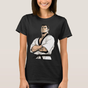 Camiseta lutador de Karate Kyokushin - Artes Marciais