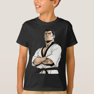 Camiseta lutador de Karate Kyokushin - Artes Marciais