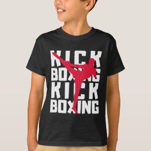 Camiseta Lutador de Kickboxing 