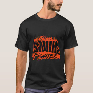 Camiseta Lutador de Kickboxing, Treinamento, Roupas Esporti