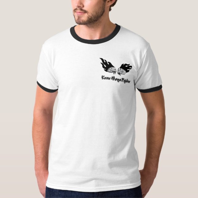 Camiseta Lutador de Krav Maga básico (Frente)