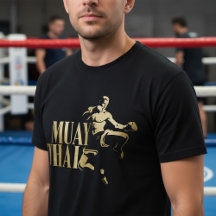 Lutador de Muay Thai – Golpe Dourado