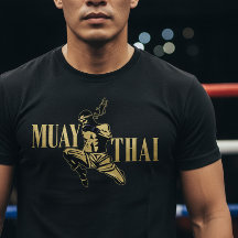 Lutador de Muay Thai – Golpe Dourado