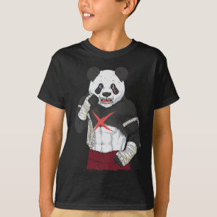 Camiseta lutador de Muay Thai Panda Kickboxing _1